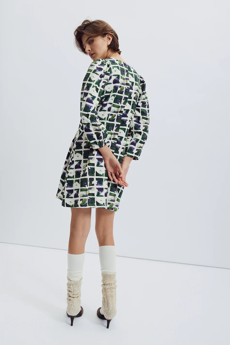 EVE GRAVEL - ELISA DRESS - EARTH - FW25