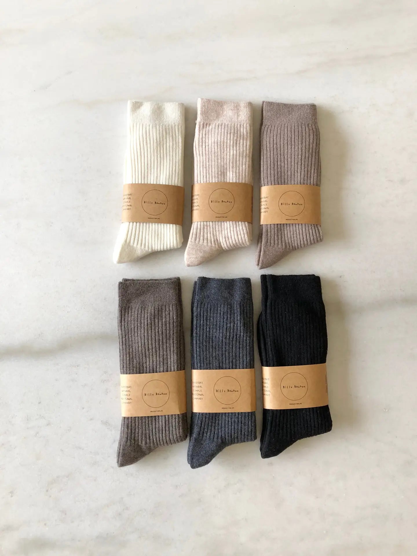 BILLY BAMBOO - CHAUSSETTES HAUTES EN LAINE INTELLIGENTE