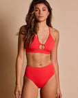 JUNE SWIMWEAR - CULOTTE OPHELIA - FLAME - SP25
