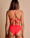 JUNE SWIMWEAR - CULOTTE OPHELIA - FLAME - SP25