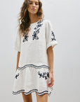 MELISSA NEPTON - LIRIO DRESS - OFF-WHITE - SS26