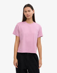 COLORFUL STANDARD - T SHIRT BOXY SHORT - CHERRY BLOSSOM
