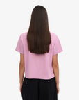 COLORFUL STANDARD - T SHIRT BOXY SHORT - CHERRY BLOSSOM