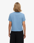 COLORFUL STANDARD - T SHIRT BOXY SHORT - SEASIDE BLUE