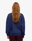 COLORFUL STANDARD - OVERSIZED COTTON SWEATER - NAVY BLUE