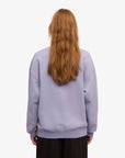 COLORFUL STANDARD - CHANDAIL COTON OUATÉ SURDIMENSIONNÉ - MAUVE JADE