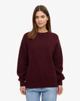 COLORFUL STANDARD - CHANDAIL MÉRINO SURDIMENSIONNÉ - OXBLOOD RED