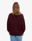 COLORFUL STANDARD - CHANDAIL MÉRINO SURDIMENSIONNÉ - OXBLOOD RED
