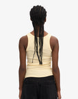 COLORFUL STANDARD - CAMISOLE COTELÉ - JAUNE PÂLE