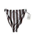 BETH RICHARD X BOHEME - HIGH WAIST BOTTOM - TAN STRIPE