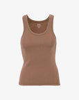 COLORFUL STANDARD - RIB TANK TOP - SAHARA CAMEL