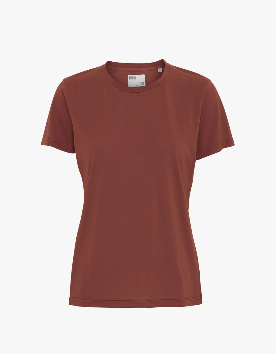 COLORFUL STANDARD - T-SHIRT - BRUN CANNELLE