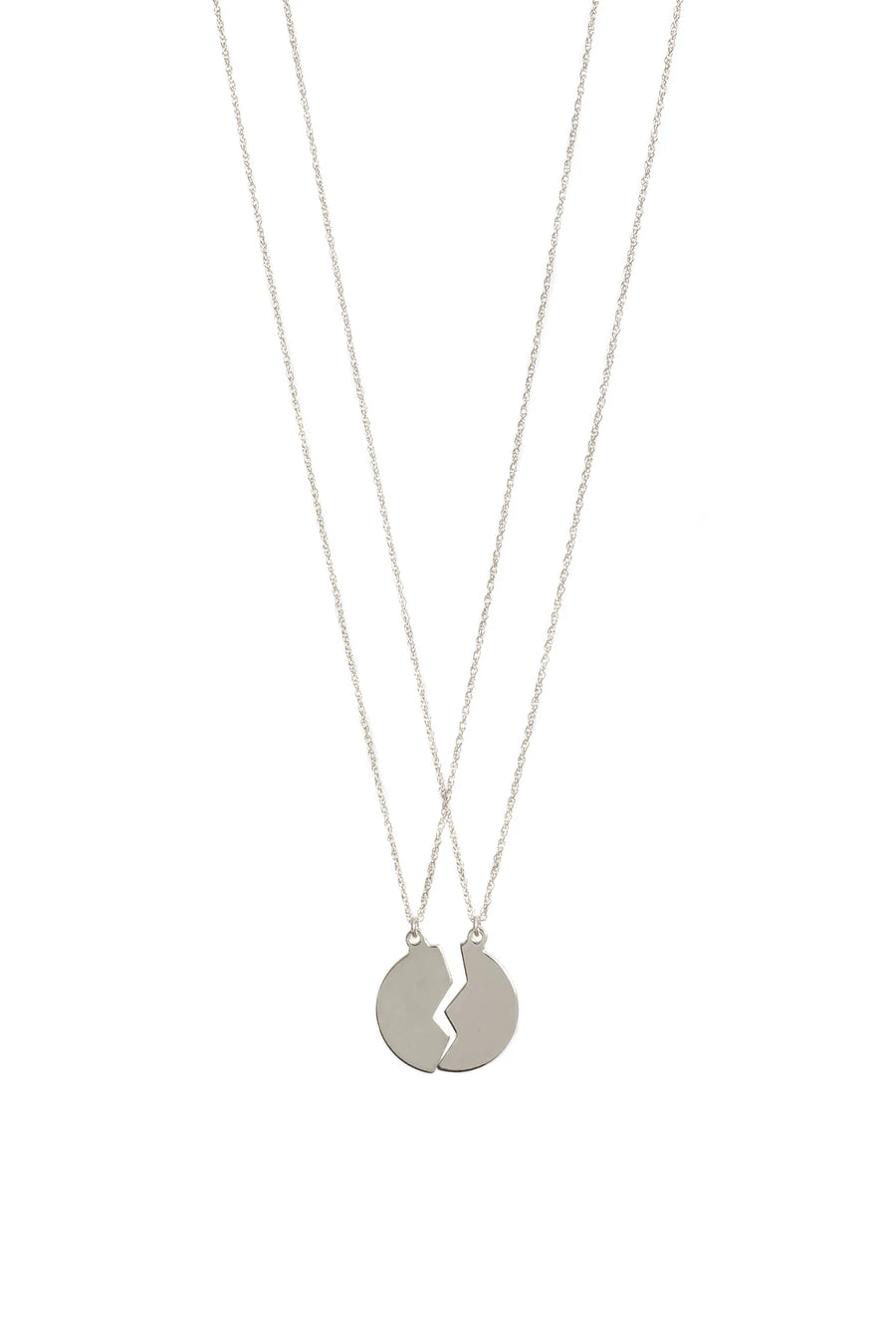 LISBETH JEWELRY - DUO BFF NECKLACE - SILVER