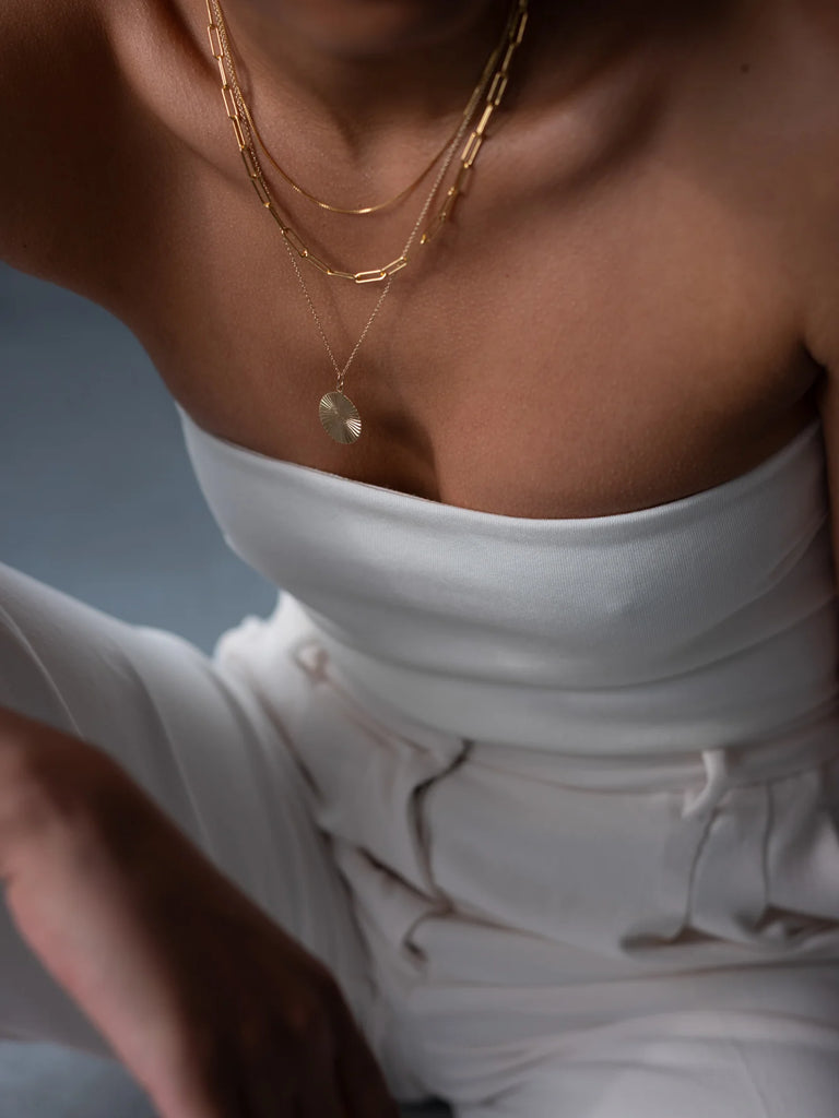 LISBETH JEWELRY - STARDUST NECKLACE - 14K GOLD FILLED