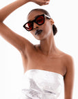 SPITFIRE - LUNETTE CUT SIXTY FOUR - NOIR/ROUGE
