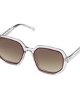 SPITFIRE - CUT NINETY NINE SUNGLASSES - CLEAR/BROWN/SHADED BROWN