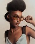 SPITFIRE - CUT NINETY NINE SUNGLASSES - BROWN/TAN