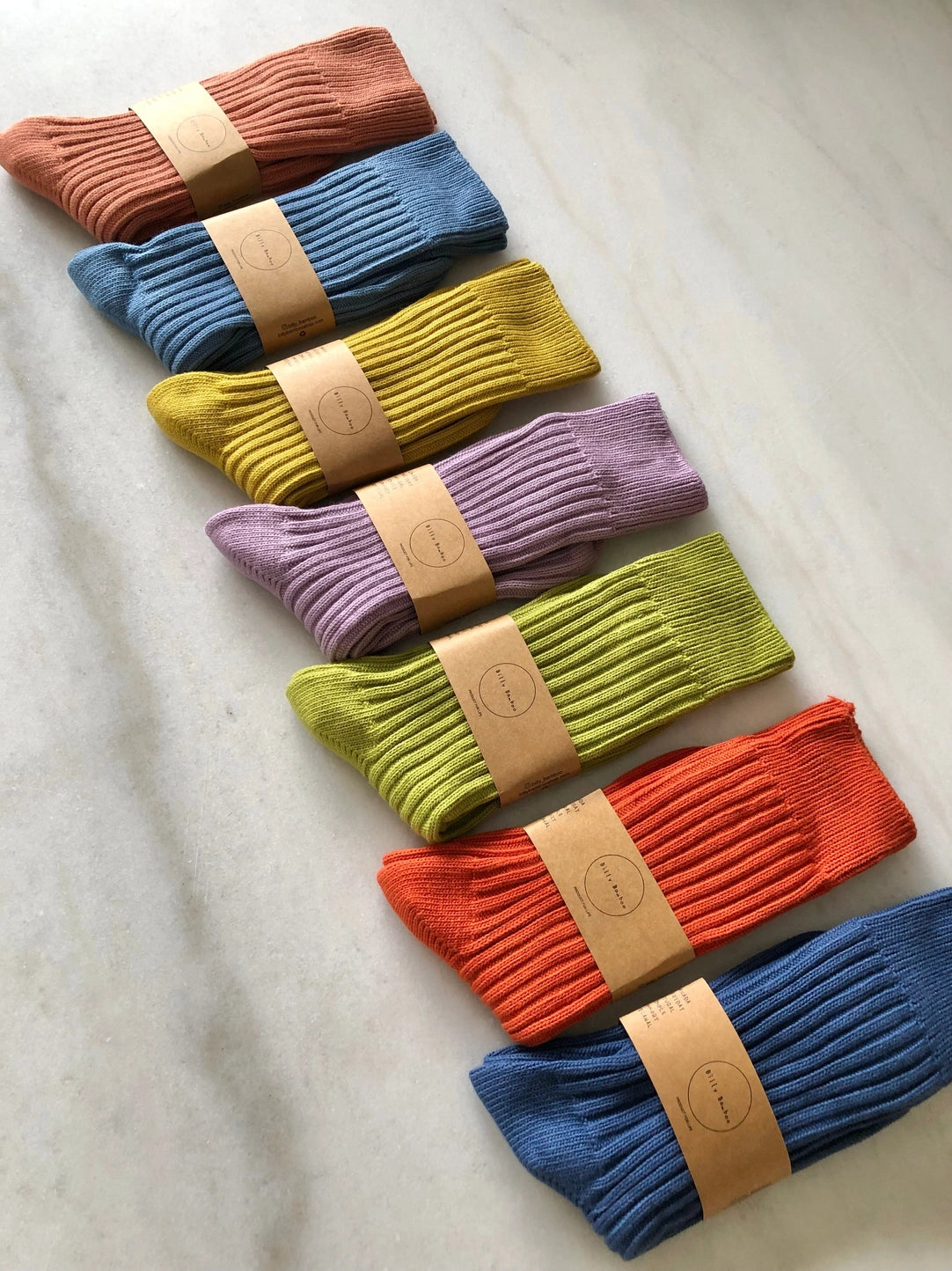 BILLY BAMBOO - CHAUSSETTES HAUTES EN COTON COTELÉ