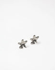 WOLF CIRCUS - BOUCLE D'OREILLES FLEUR - ARGENT