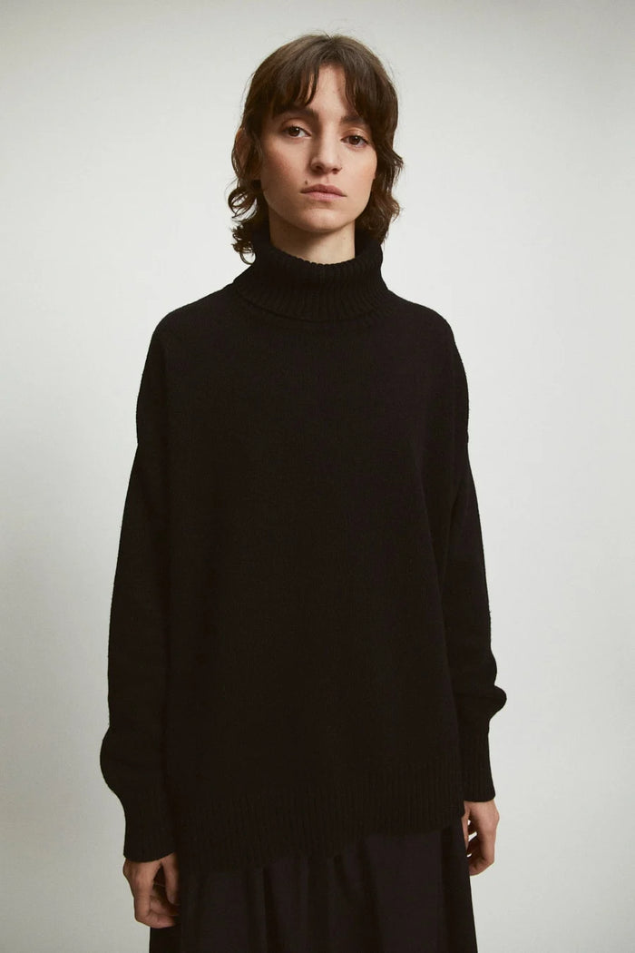 RITA ROW - PULL GRANDT - NOIR - AH23