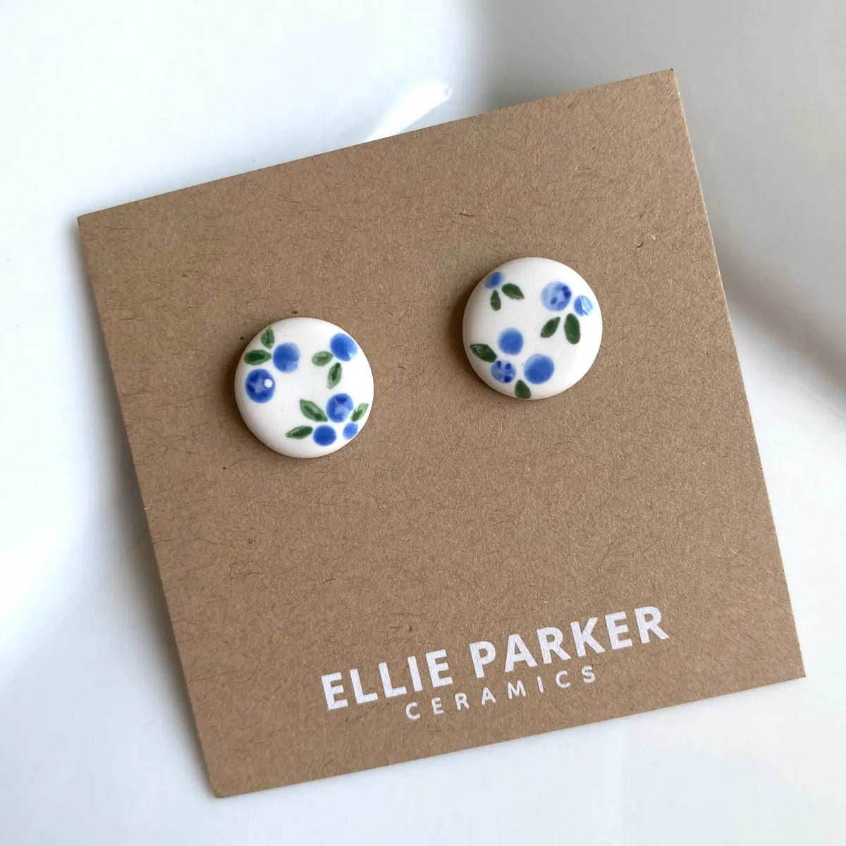 ELLIE PARKER - BOUCLES D'OREILLES - JARDINIER D'ÉTÉ BLEUET