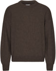 COLORFUL STANDARD - OVERSIZED MERINO WOOL CREW - COFFE BROWN