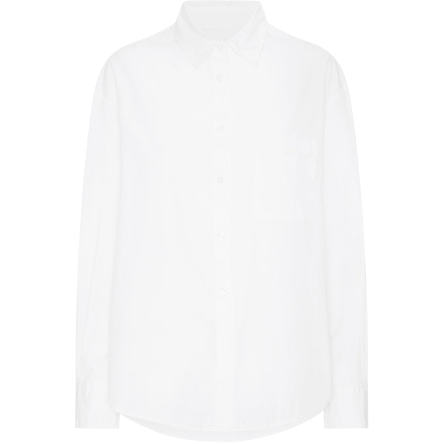 COLORFUL STANDARD - ORGANIC OVERSIZED SHIRT - OPTICAL  WHITE