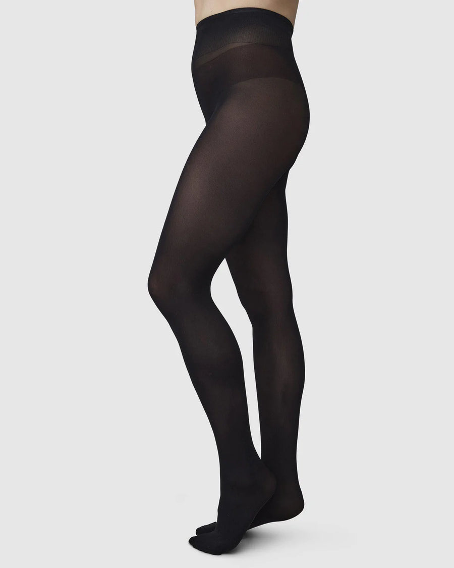 SWEDISH STOCKINGS - OLIVIA TIGHTS - BLACK