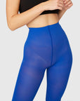 SWEDISH STOCKINGS - OLIVIA TIGHTS - SHARP BLUE