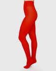 SWEDISH STOCKINGS - COLLANT OLIVIA - SHARP RED