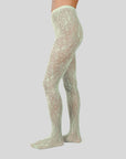 SWEDISH STOCKINGS - LACE TIGHTS ROSA - MINT