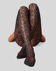 SWEDISH STOCKINGS - LO LACE TIGHTS - BLACK