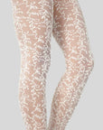 SWEDISH STOCKINGS - LO LACE TIGHTS - IVORY