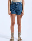 DR DENIM - SHORT NORA - STEAM MID RETRO - PÉ25