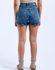 DR DENIM - SHORT NORA - STEAM MID RETRO - PÉ25