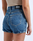DR DENIM - SHORT NORA - STEAM MID RETRO - PÉ25