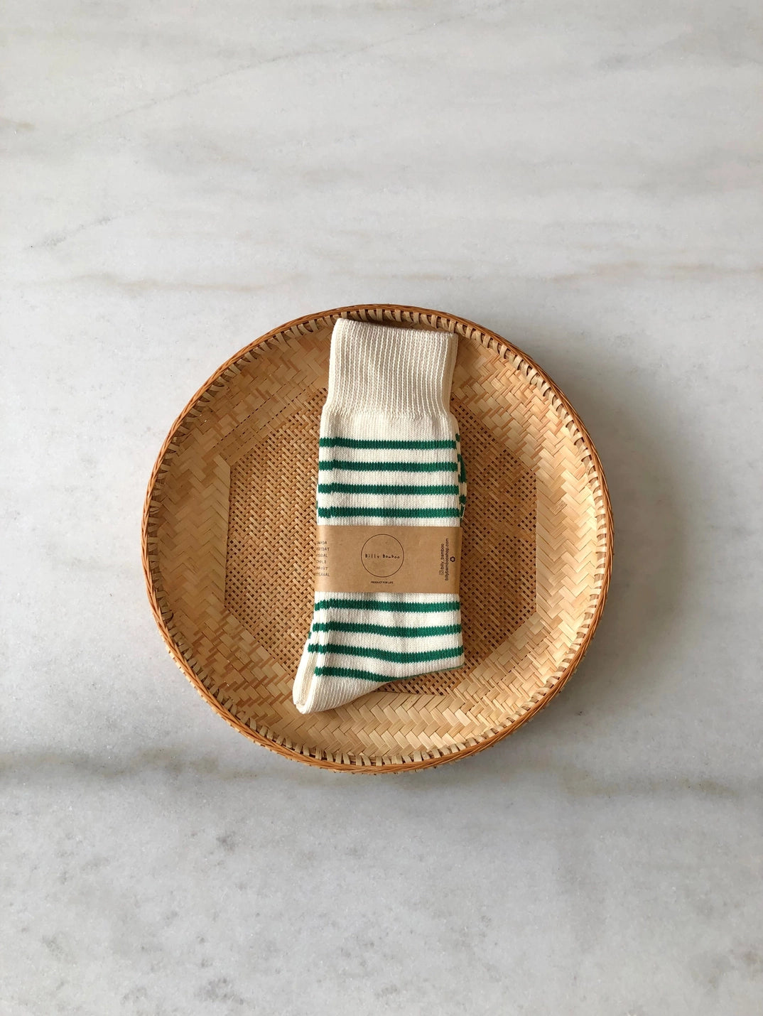BILLY BAMBOO - CHAUSSETTES HAUTES À RAYURES MAKINO