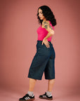 MERCEDES MORIN - BERMUDA CRUZE - DENIM - PÉ25