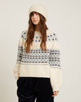 NAIF - IRIE SWEATER - MILK FAIR ISLE - AH25