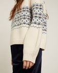 NAIF - IRIE SWEATER - MILK FAIR ISLE - AH25