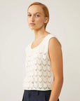NAIF - JANNE SWEATER - IVORY - SS26