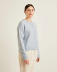 NAIF - CARDIGAN TITUS - BLEU PÂLE - AH26