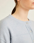 NAIF - CARDIGAN TITUS - BLEU PÂLE - AH26