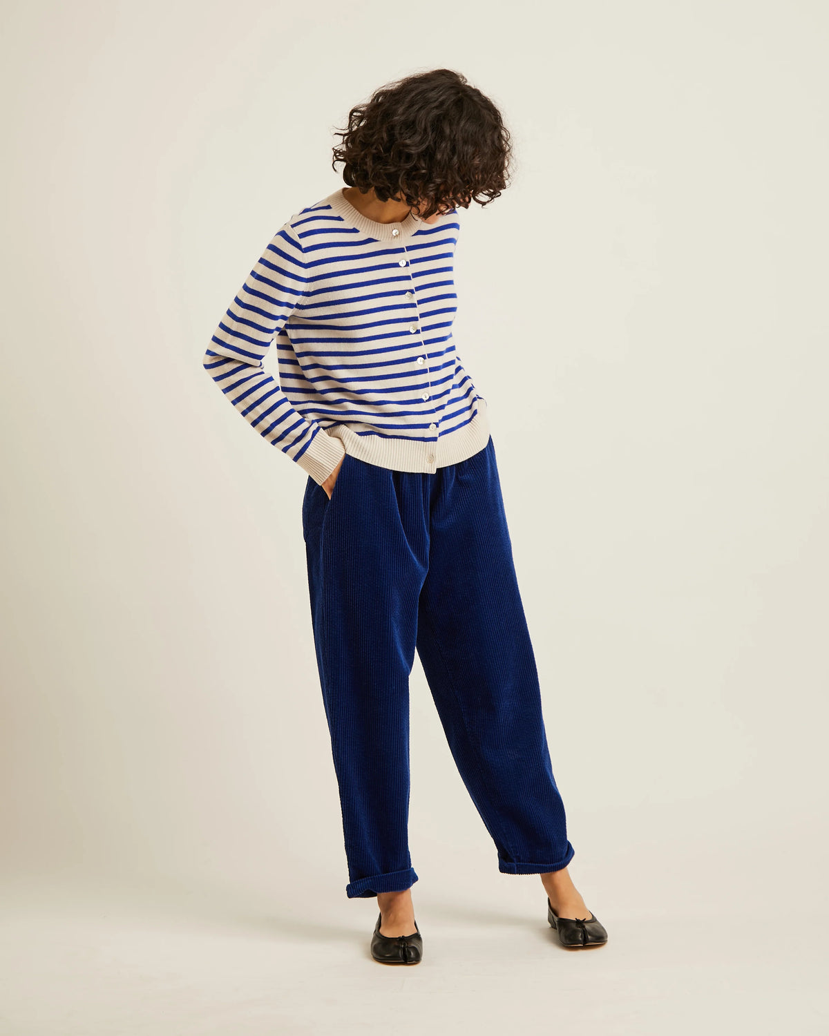 NAIF - CARDIGAN JADEN - CRAIE/COBALT - AH26