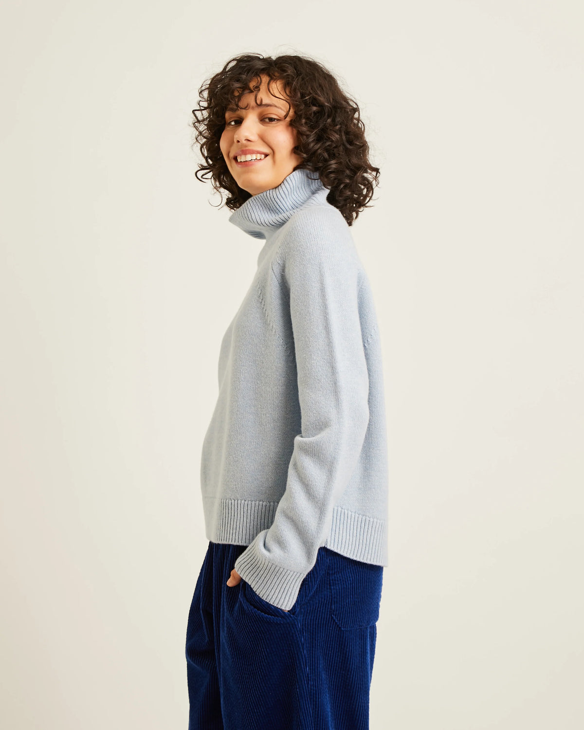 NAIF - CHANDAIL ELARA - BLEU PÂLE - AH26