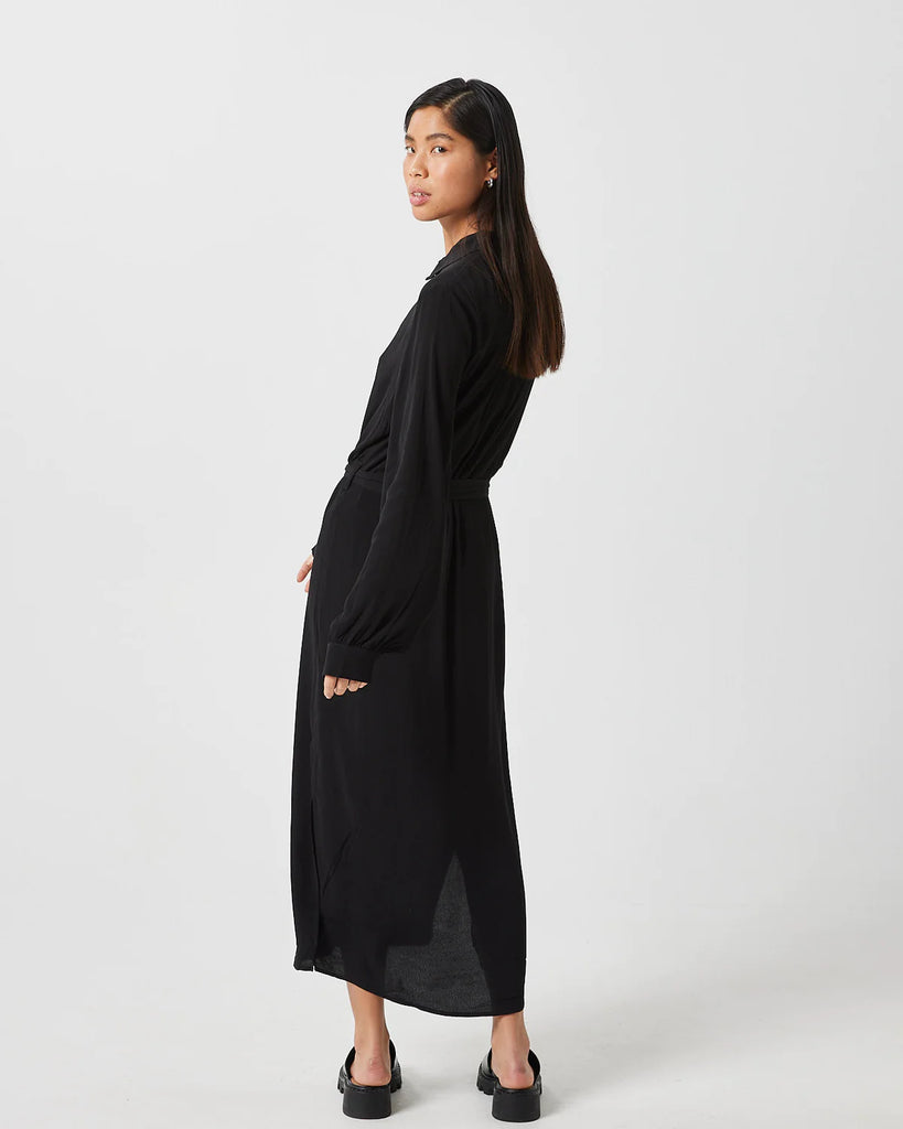 MINIMUM - NIRRA DRESS - BLACK - FW23