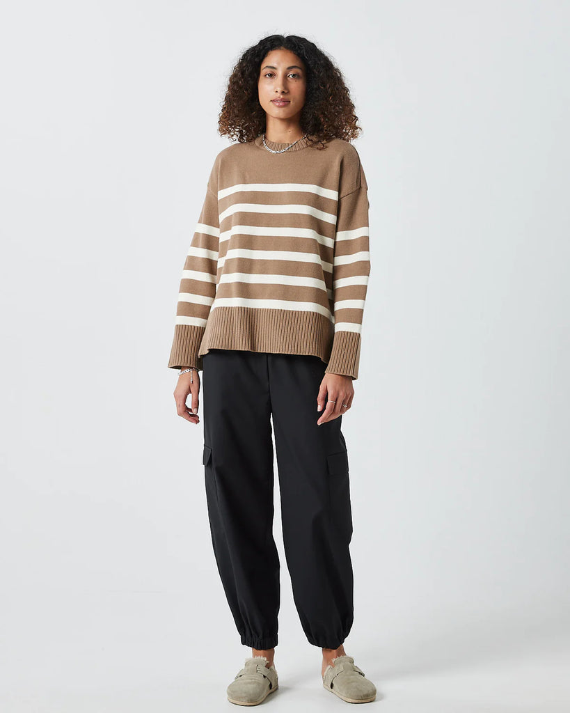 MINIMUM - SICCA JUMPER - PINE BARK - FW23