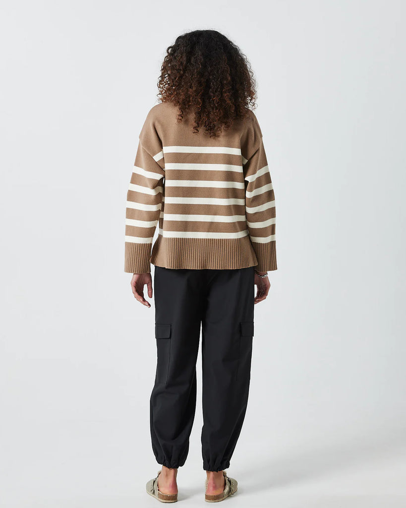 MINIMUM - SICCA JUMPER - PINE BARK - FW23