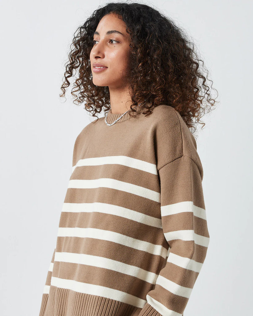 MINIMUM - SICCA JUMPER - PINE BARK - FW23