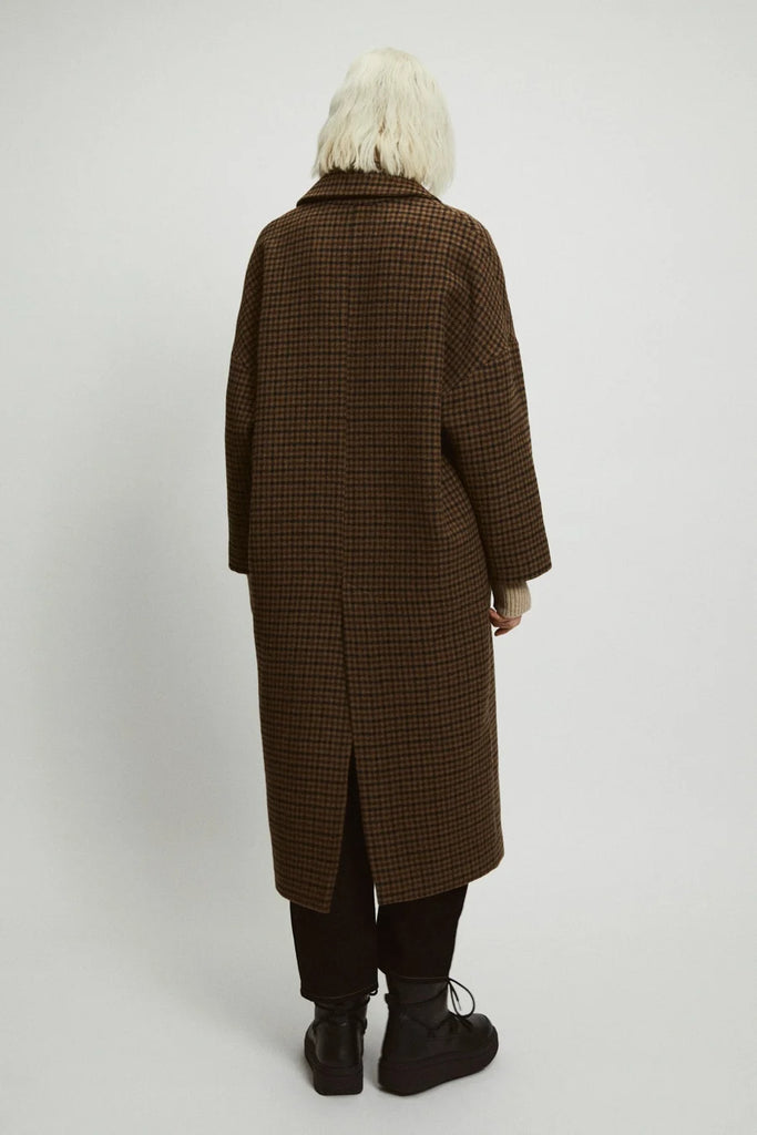 RITA ROW - CEDAR  COAT - CHECKERED - FW23